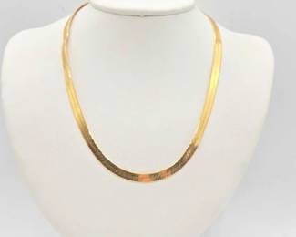 764  14kt Gold Necklace, 17.8g