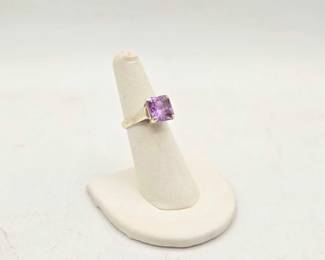 922  Sterling Silver Ring with SemiPrecious Stones, 4.6g