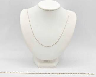 760  14kt Gold Bracelet and Necklace, 5.3g
