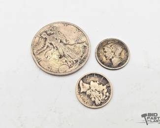 1406  90 Silver U.S. Coins