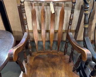 6066  Wooden Rocking Chair