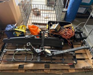 5002  Haul Master Cargo Carrier, Tow Bar, EverStart Jump Box