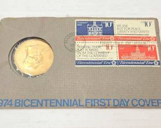 1918  1974 Bicentennial First Day Cover