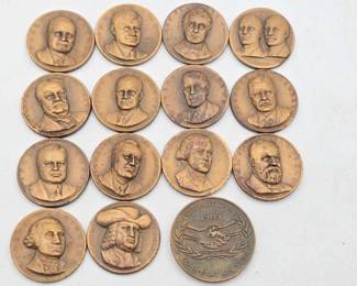 1750  President Tokens