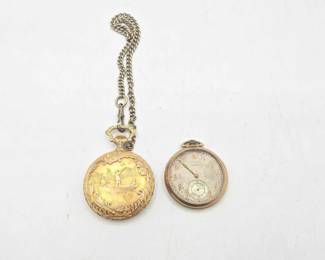 1164  2 Pocket Watches
