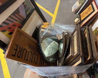 4041  Framed Artwork and Mirrors