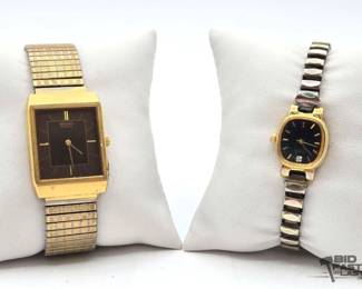 1128  2 Wrist Watches