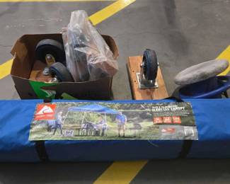 4076  Slant Leg Canopy, Buffer, and Studs with Wheels