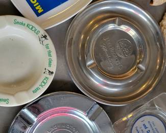 Advertising ashtrays
