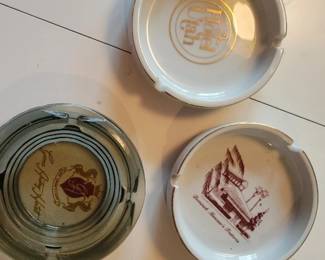 Hotel ashtrays