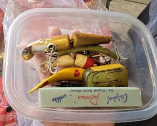Vintage fishing lures