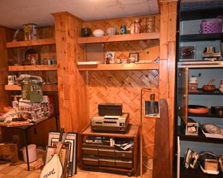 Vintage Stereo, candles