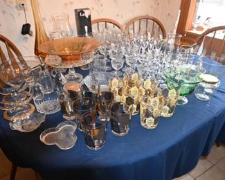 Glassware, Mid Century Modern Glasses