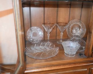 Crystal glassware