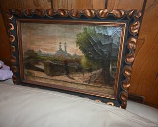 Vintage painting