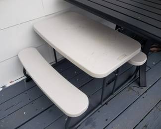 Child's picnic table - two available
