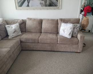Sectional sofa made in USA by Kincaid