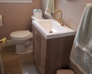 Updated bath vanity