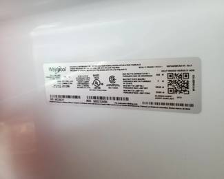 Whirlpool refrigerator with beverage center