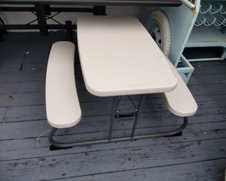 Child's picnic table - two available