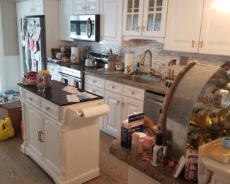 Kitchen "island" is a piece of furniture