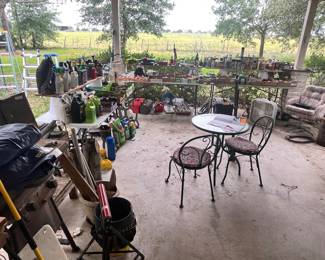 BACK PATIO & YARD