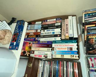 VHS & CD'S