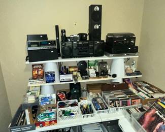 GREAT ELETRONICS & CD'S HERE!