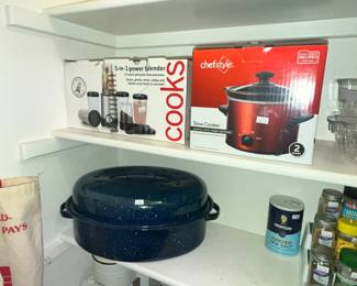POWER BLENDER, SLOW COOKER