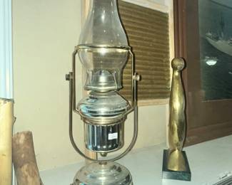 NAUTICAL OIL LAMP