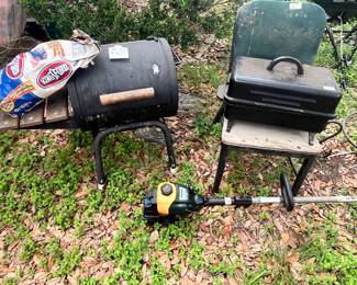 OUTDOOR COOKERS & BOLENS STRING TRIMMER