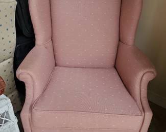Vintage classic wingback chair