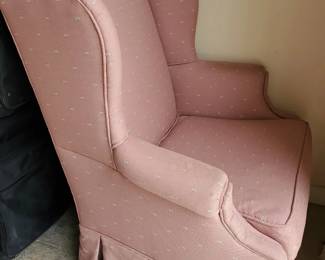 Vintage classic wingback chair