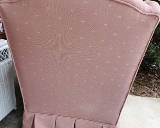 Vintage classic wingback chair