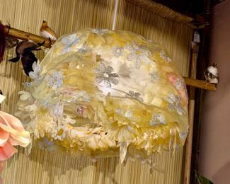 Hanging ooak lamp 
