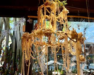 Hanging ooak lamp 