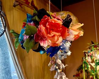 Hanging ooak lamp 