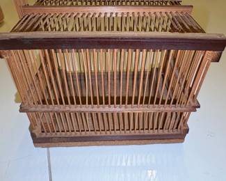 Vintage Japanese Bamboo Insect Cage Mushi Kago fourth image