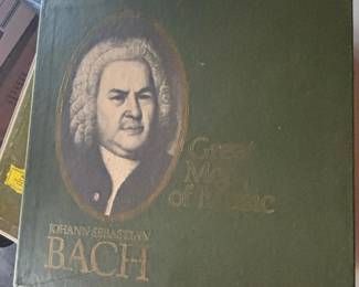 Time Life Records Great Men of Music Johann Sebastian Bach Box Set