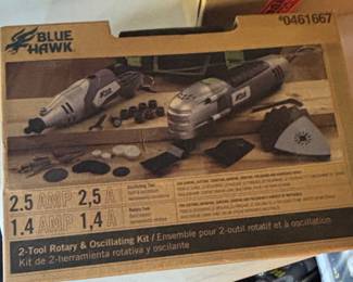 Blue Hawk Tool Rotary  Oscillating Kit