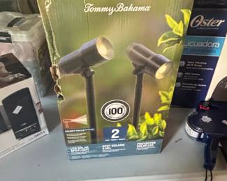 Tommy Bahama LED Solar Spotlight Pack