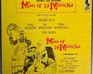 Man of La Mancha Original Cast Recording LP
