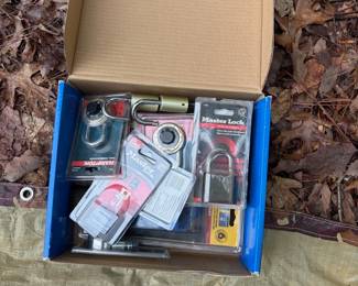 Master Lock and Hampton Combination Padlocks Assortment