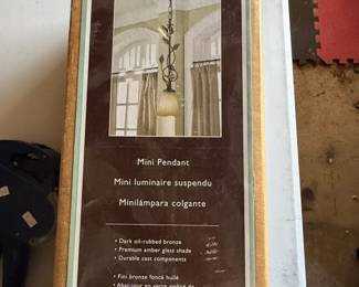 Allen Roth Eastview Mini Pendant Light