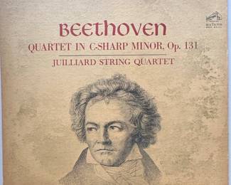 Beethoven String Quartet No. in CSharp Minor, Op.  Juilliard String Quartet RCA Victor Red Seal LSC