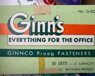 Ginnco Prong Fasteners