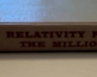 Relativity for the Million by Gardner second image