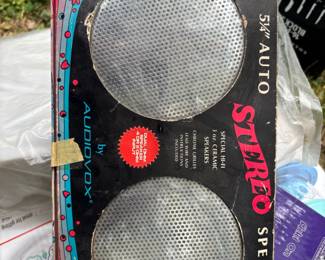 Audiovox Stereo or Auto Speakers