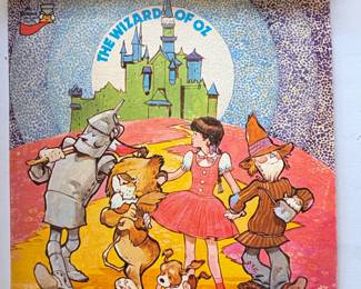 The Wizard of Oz Childrens Story and Song Record