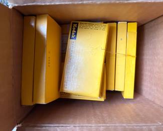 Kodak Ektachrome Color Film Boxes